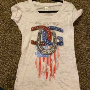 New Cowgirl Up Western Tshirt